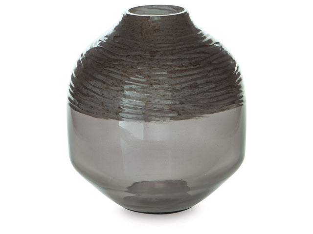 Harpwick Iridescent Gray Vase - Ornate Home
