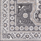 Harrah Gray Cross Rug - Clearance - Ornate Home