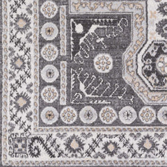 Harrah Gray Cross Rug - Clearance - Ornate Home