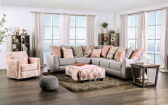 Harriden Gray Sectional - Ornate Home