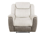 Harriette Beige Reclining Chair - Ornate Home