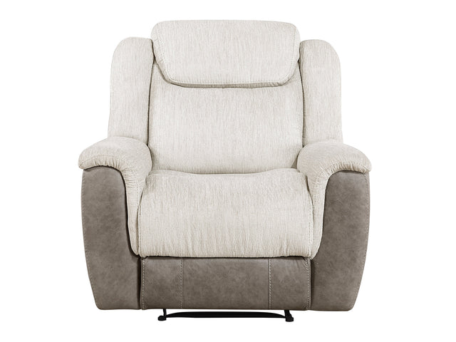 Harriette Beige Reclining Chair - Ornate Home