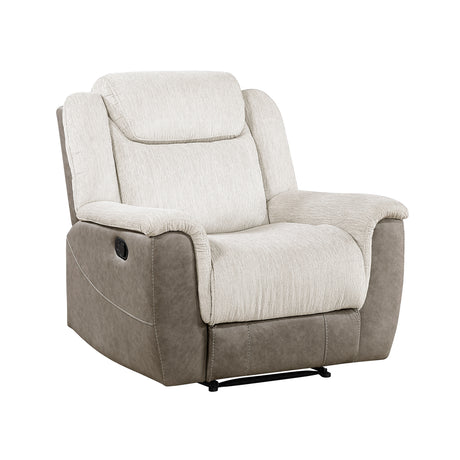 Harriette Beige Reclining Chair - Ornate Home
