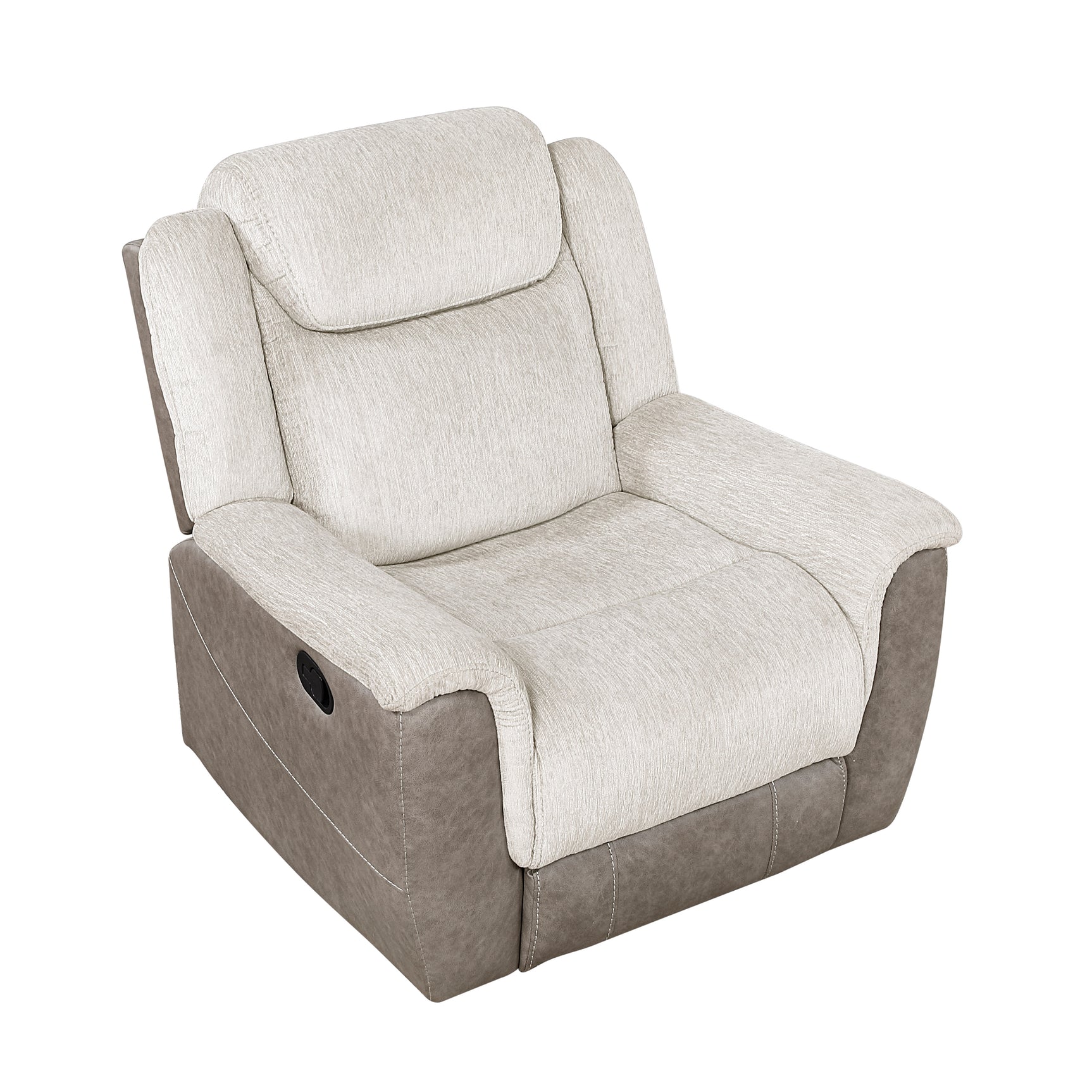 Harriette Beige Reclining Chair - Ornate Home