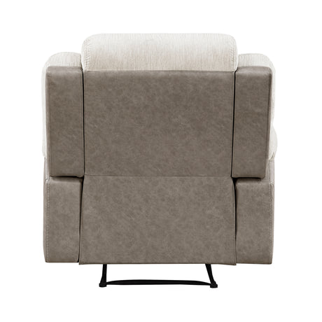 Harriette Beige Reclining Chair - Ornate Home