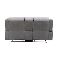 Harriette Gray Double Reclining Loveseat - Ornate Home