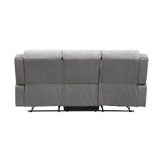 Harriette Gray Double Reclining Sofa - Ornate Home