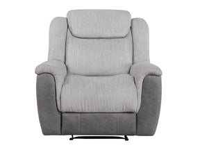 Harriette Gray Reclining Chair - Ornate Home