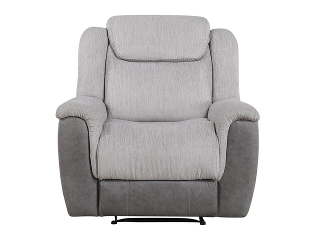 Harriette Gray Reclining Chair - Ornate Home
