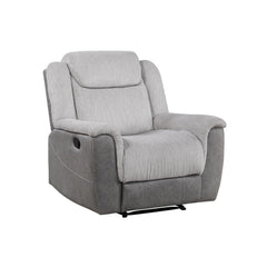 Harriette Gray Reclining Chair - Ornate Home