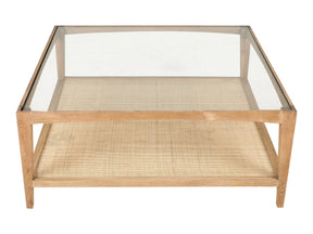 Harrington Natural Coffee Table - Ornate Home