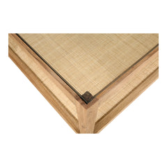 Harrington Natural Coffee Table - Ornate Home