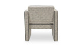 Harris Black/Beige Weave Accent Chair - Ornate Home
