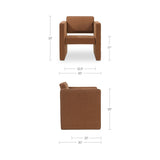 Harris Burgundy Accent Chair - Ornate Home
