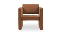 Harris Burgundy Accent Chair - Ornate Home
