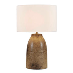 Harris Mottled Brown Table Lamp - Ornate Home