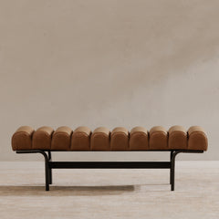 Harrison Brown Bench - Ornate Home