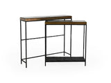 Harrison Brown Console Tables (Set of 2) - Ornate Home