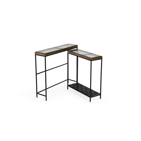 Harrison Brown Console Tables (Set of 2) - Ornate Home