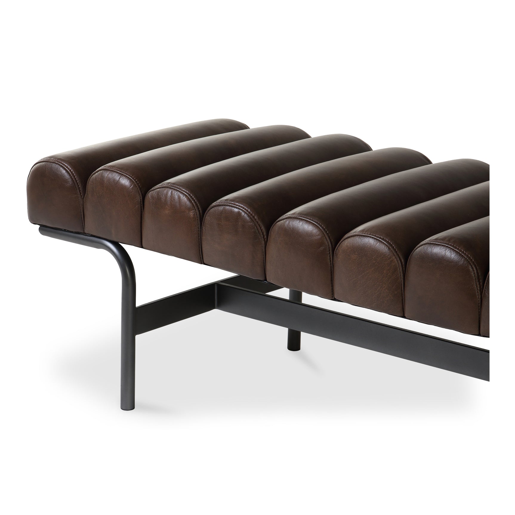 Harrison Dark Brown Bench - Ornate Home