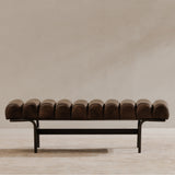 Harrison Dark Brown Bench - Ornate Home