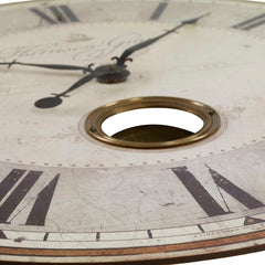 Harrison Gray 30" Bronze/White Clock - Ornate Home