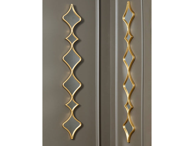 Harriswood Gold Finish Accent Mirror Set (Set of 2) (Online Special Price) - Ornate Home