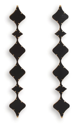 Harriswood Gold Finish Accent Mirror Set (Set of 2) - Ornate Home