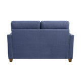 Harstad Blue Loveseat - Ornate Home