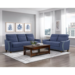 Harstad Blue Sofa - Ornate Home