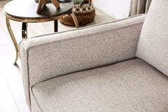 Harstad Light Brown & Natural Chair - Ornate Home