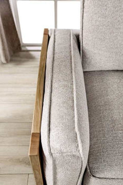 Harstad Light Brown & Natural Chair - Ornate Home