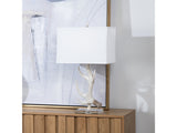 Hart White Stag Horn Table Lamp - Ornate Home