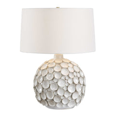 Hartley White Petal Table Lamp - Ornate Home