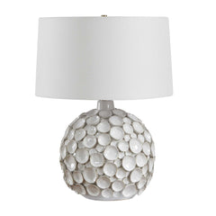 Hartley White Petal Table Lamp - Ornate Home