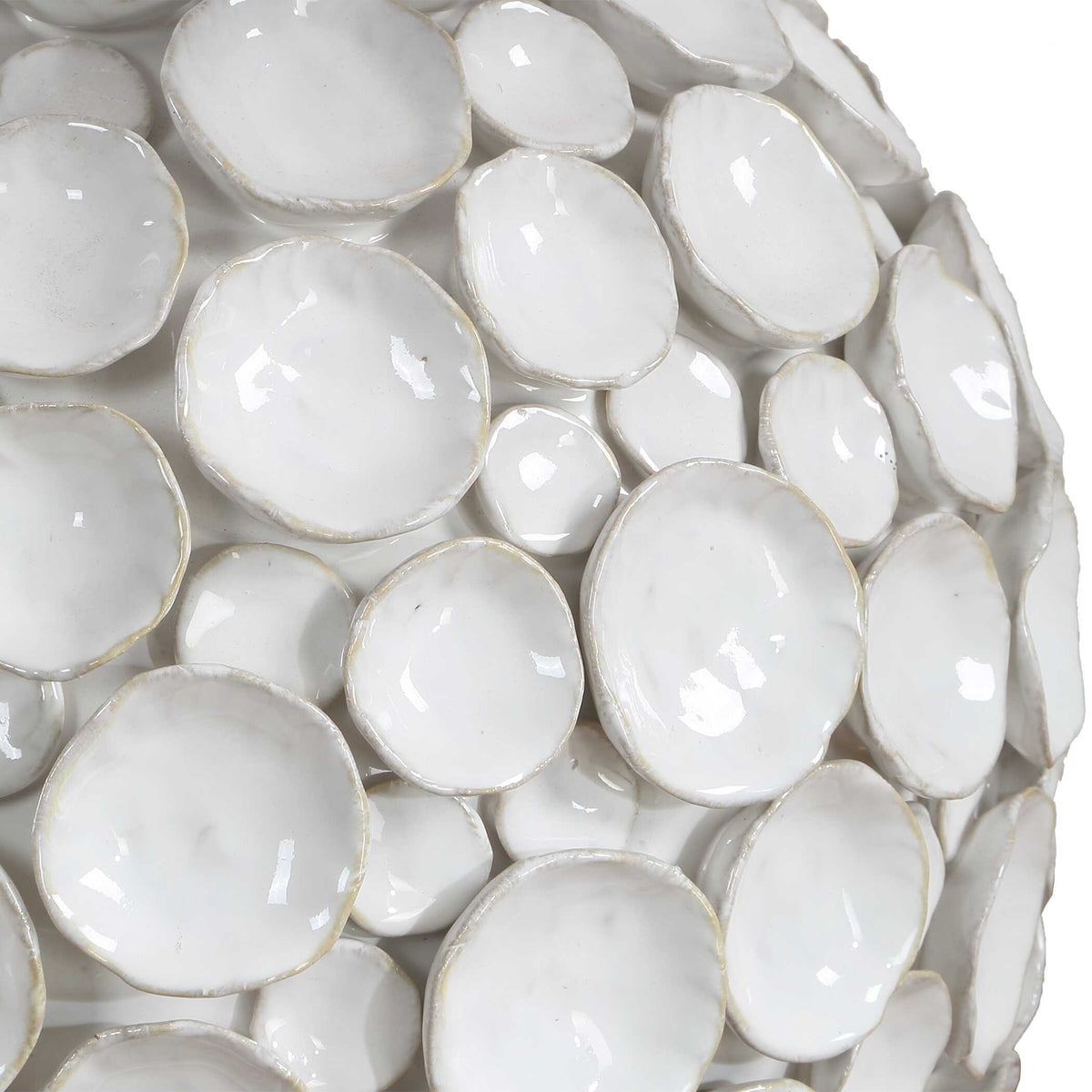 Hartley White Petal Table Lamp - Ornate Home