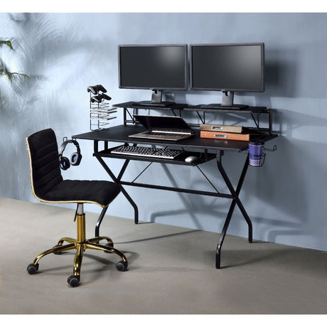 Hartman Black Computer Desk - Ornate Home