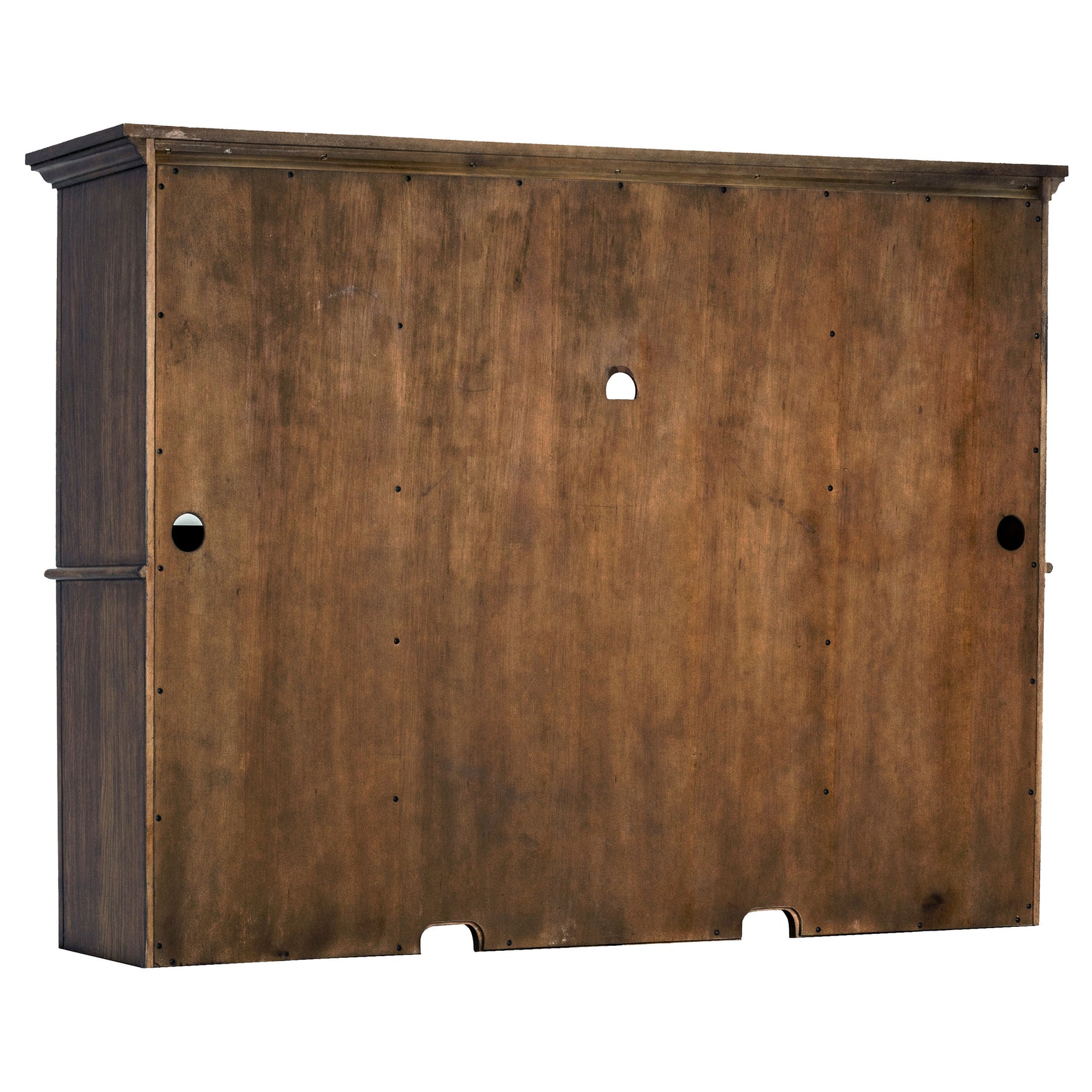 Hartshill Burnished Oak 2-door Hutch with Shelves - Ornate Home
