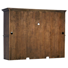 Hartshill Burnished Oak 2-door Hutch with Shelves - Ornate Home