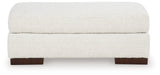 Hartside Frosted Ottoman (Online Special Price) - Ornate Home