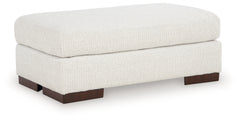 Hartside Frosted Ottoman - Ornate Home