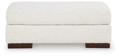 Hartside Frosted Ottoman - Ornate Home