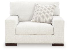 Hartside Frosted Oversized Chair - Ornate Home