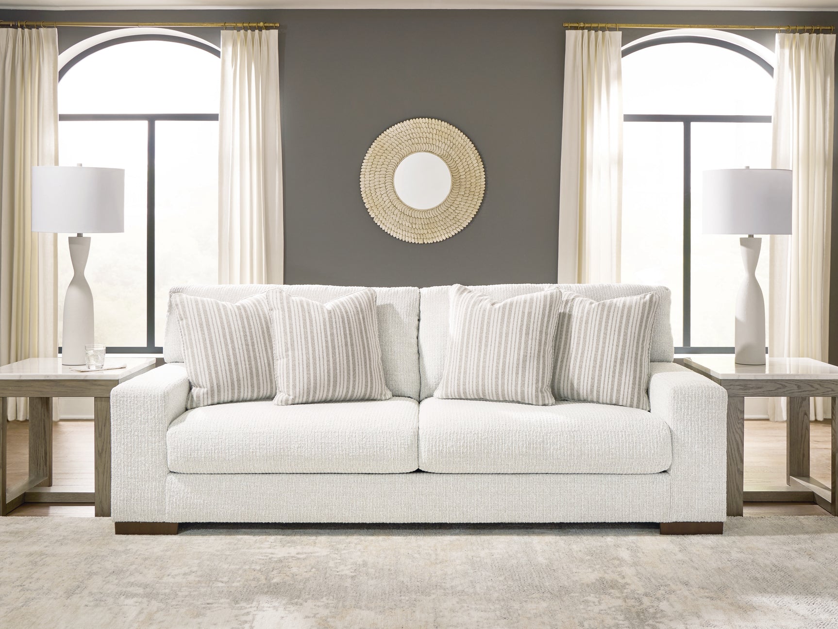 Hartside Frosted Sofa (Online Special Price) - Ornate Home
