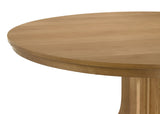 Hartville Natural Light Brown 60-inch Round Dining Table - Ornate Home