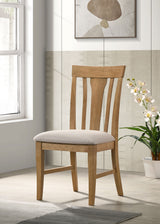 Hartville Natural Light Brown Dining Side Chair (Set of 2) - Ornate Home