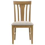 Hartville Natural Light Brown Dining Side Chair (Set of 2) - Ornate Home
