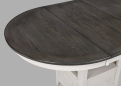 Hartwell Chalk/Grey Counter Height Dining Set - Ornate Home