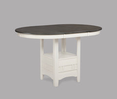 Hartwell Chalk/Grey Counter Height Dining Set - Ornate Home