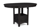 Hartwell Charcoal Black Counter Height Dining Set - Ornate Home